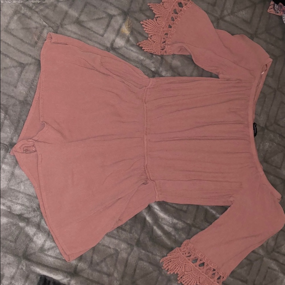 Off the shoulder romper